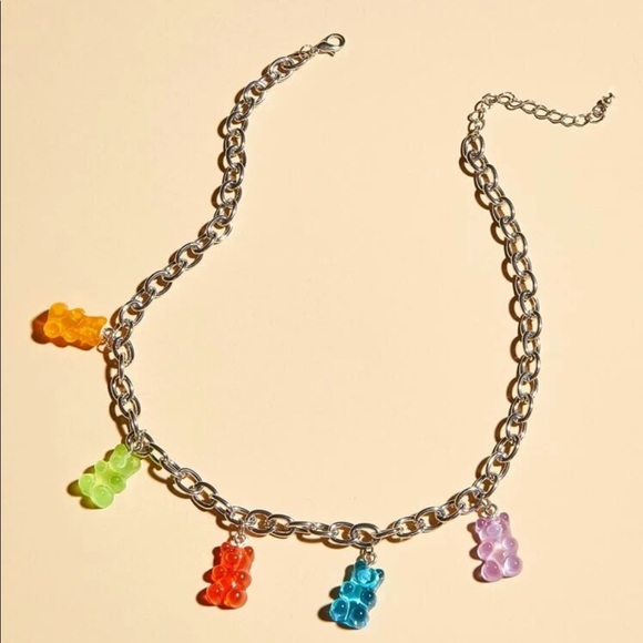 Gummy Bear Charm Necklace - Picture 3 of 4